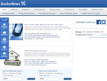 Tablet Screenshot of bankernews.com